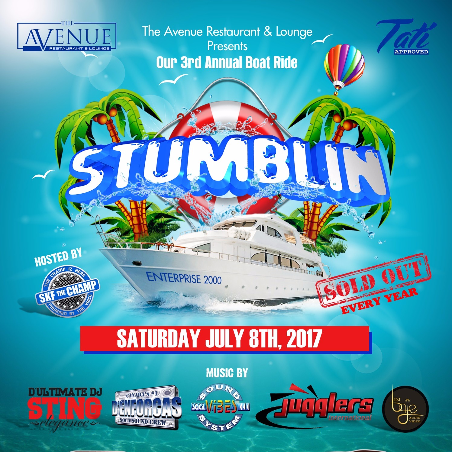 STUMBLIN BOAT RIDE 2017