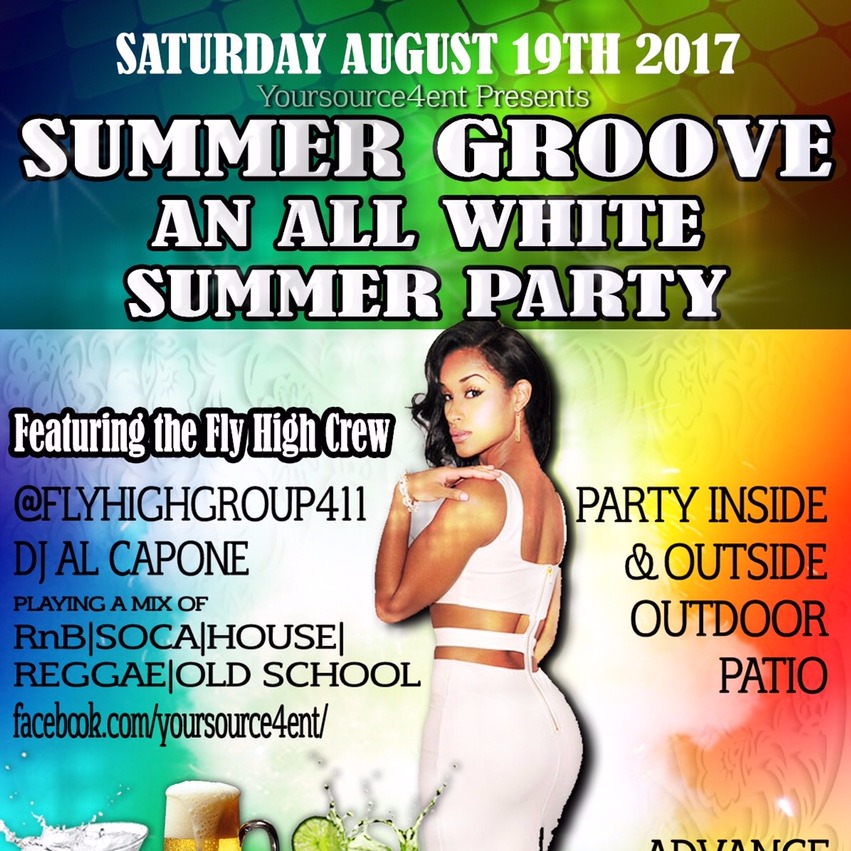 SUMMER GROOVE - AN ALL WHITE SUMMER PARTY