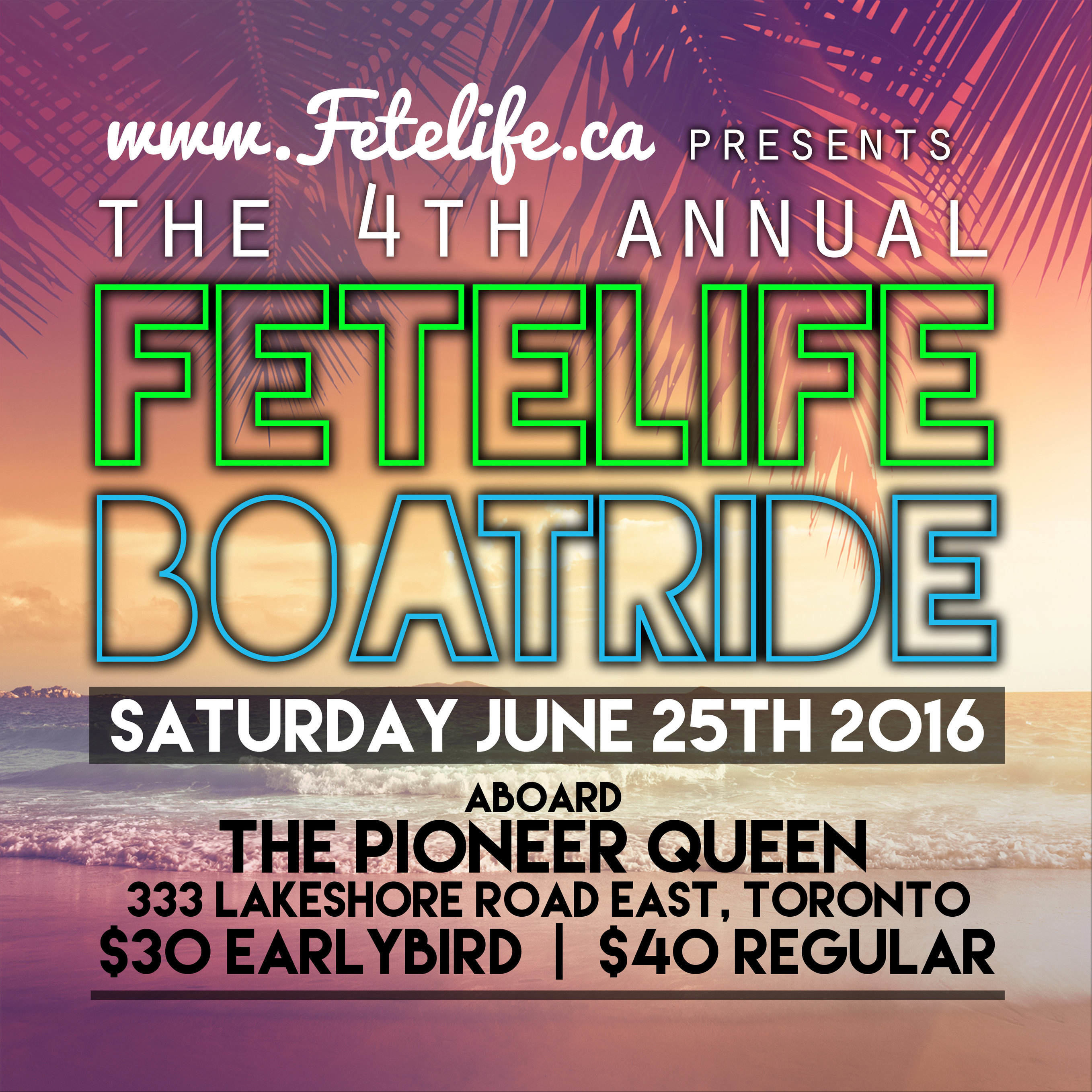 Fetelife Boatride 