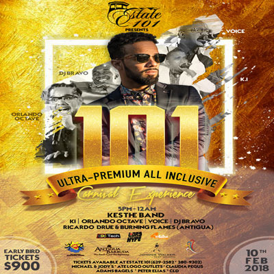 101 ULTRA PREMIUM ALL INCLUSIVE CARNIVAL EXPERIENCE