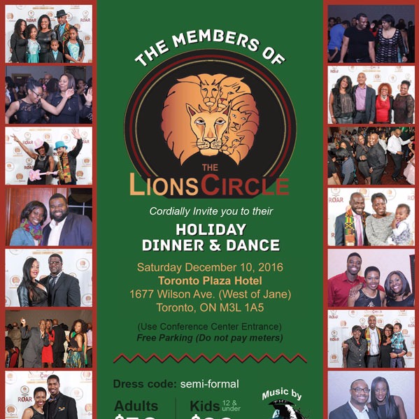 2016 LIONS CIRCLE HOLIDAY DINNER AND DANCE