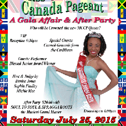 Miss Caribbean Canada Pageant - A Gala Affair & After Party