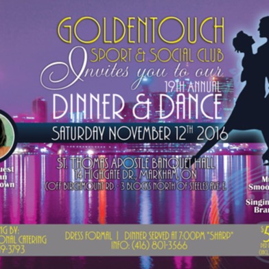 Golden Touch 19th Annual Dinner & Dance 