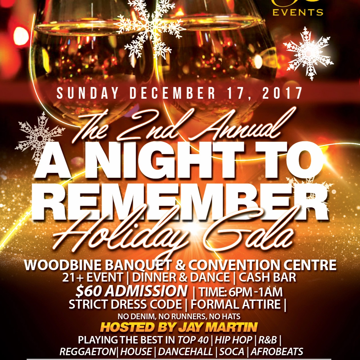The 2nd Annual "A NIGHT TO REMEMBER" Holiday Gala