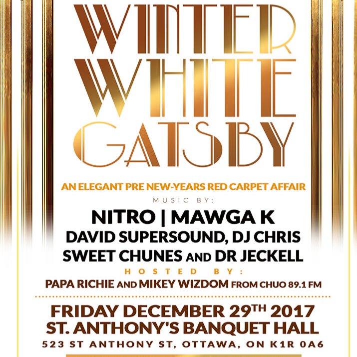 Winter White Gatsby 
