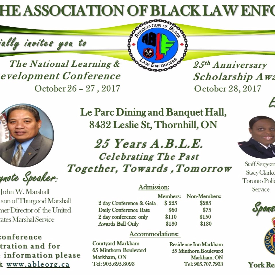 Association Of Black Law Enforcers National Learning&development Conference 