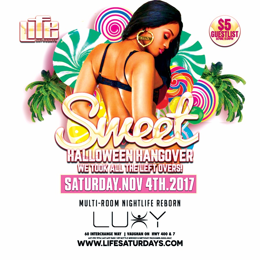 LIFE SATURDAYS - SWEET HALLOWEEN HANGOVER