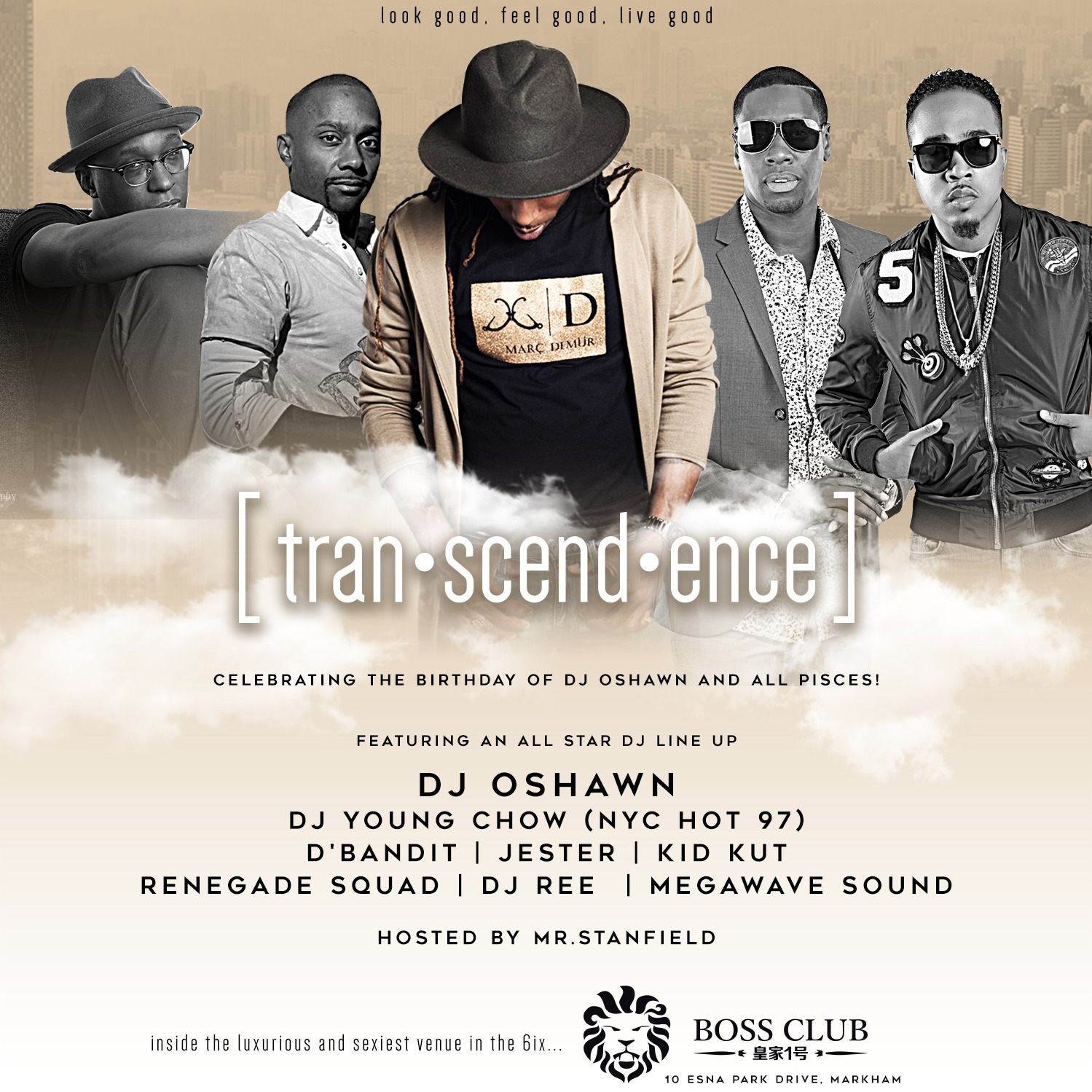 Transcendence 2017 DJ Oshawn Birthday Party