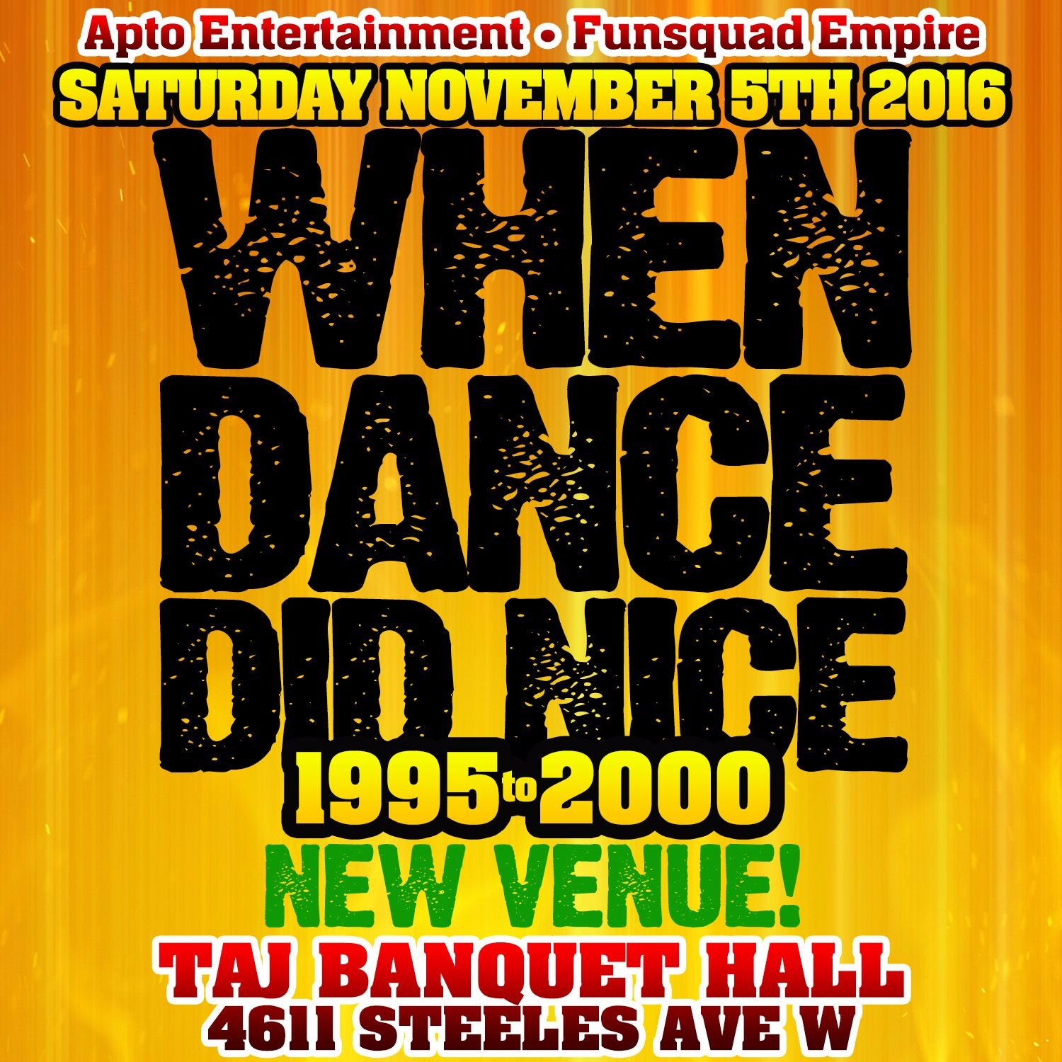 When Dance Did Nice Presents 1995 to 2000