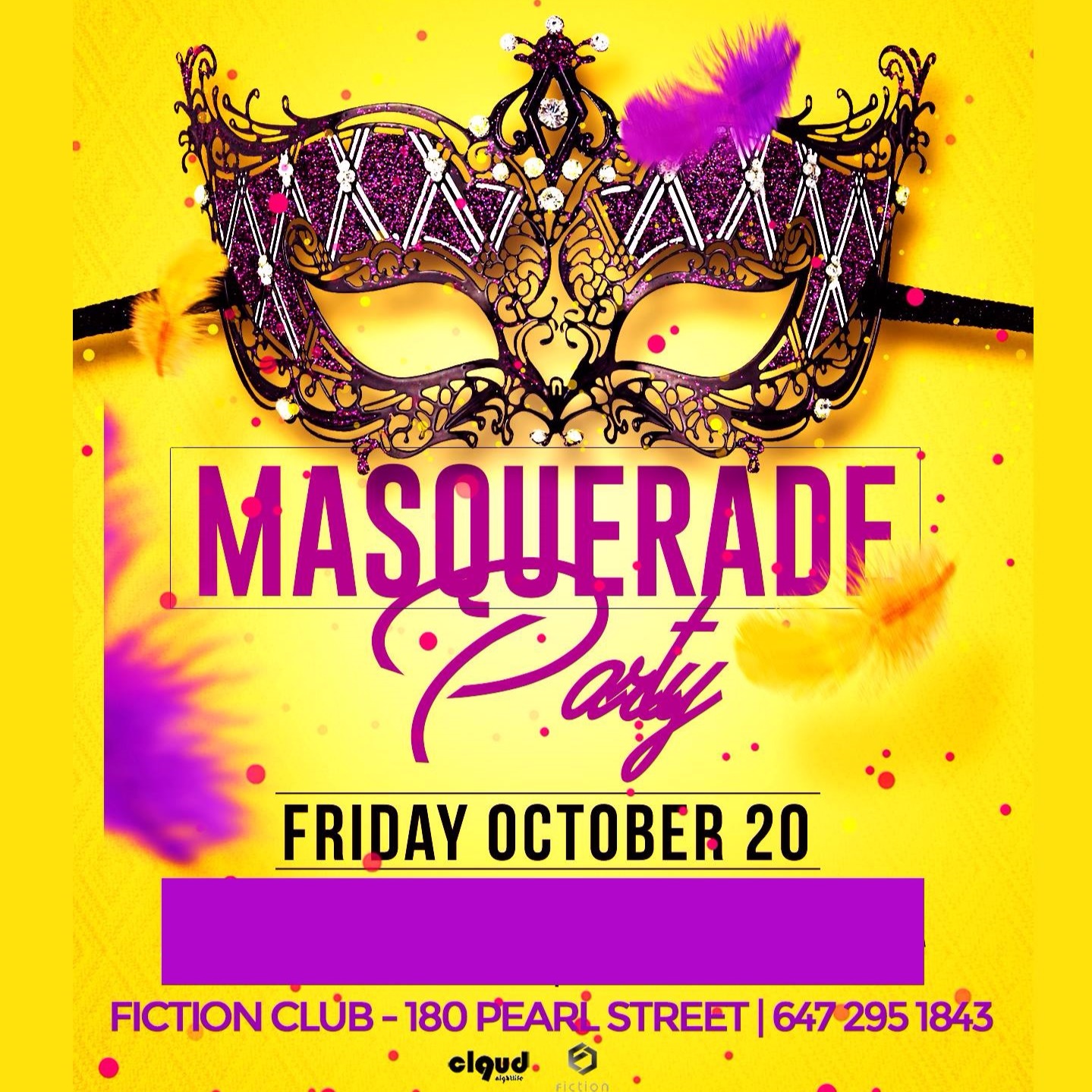 Masquerade Party @ Fiction | Fri Oct 20 | 1000+ People & Complimentary Mask