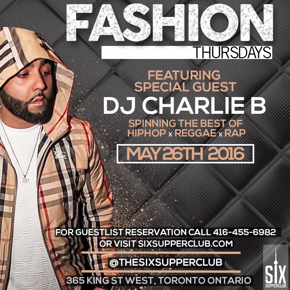 Ovo/reps Up Dj Charlie B Inside The Six Supperclub 