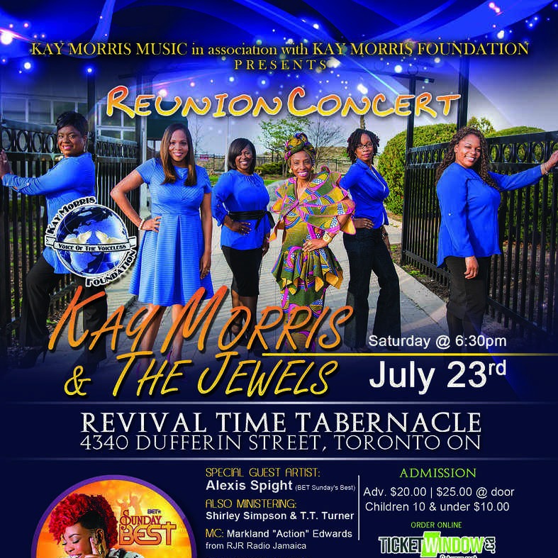 Reunion Concert - Kay Morris & The Jewels 