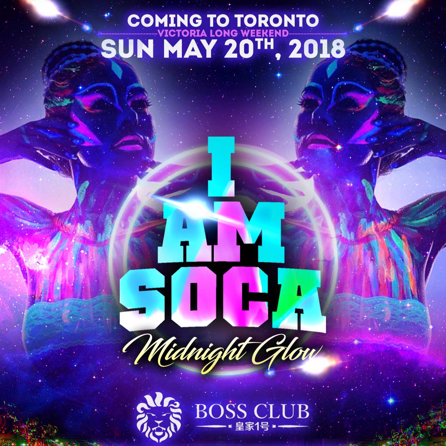 I AM SOCA Toronto Midnight Glow