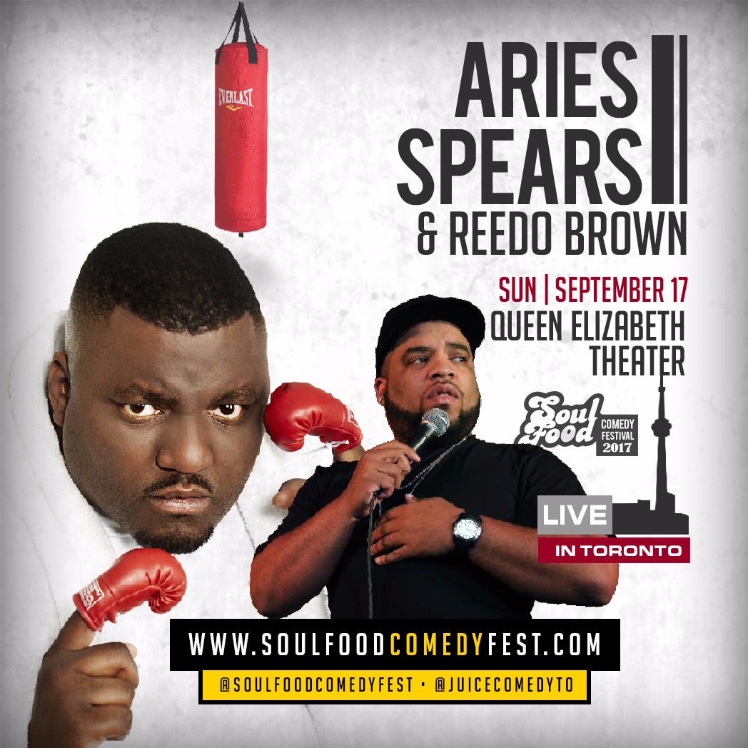 Aries Spears - POSTPONED (Soul Food Comedy Festival 2017)