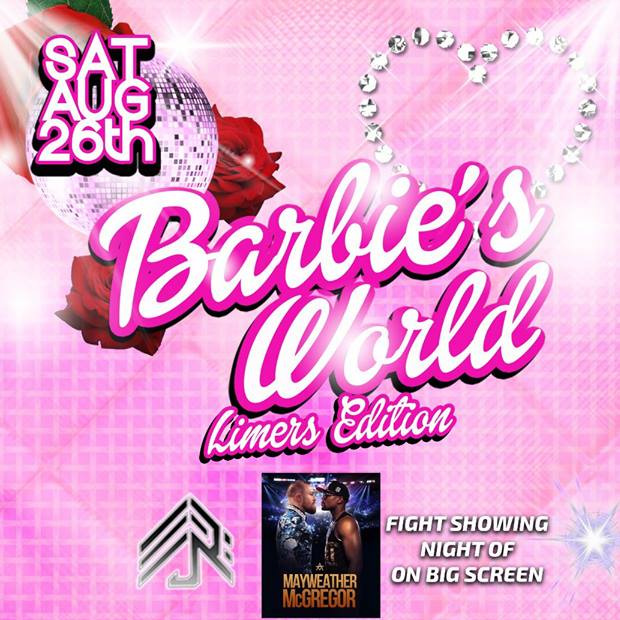 Barbies World at Cabana Restaurant & Lounge (Mississauga) Saturday Aug 26th