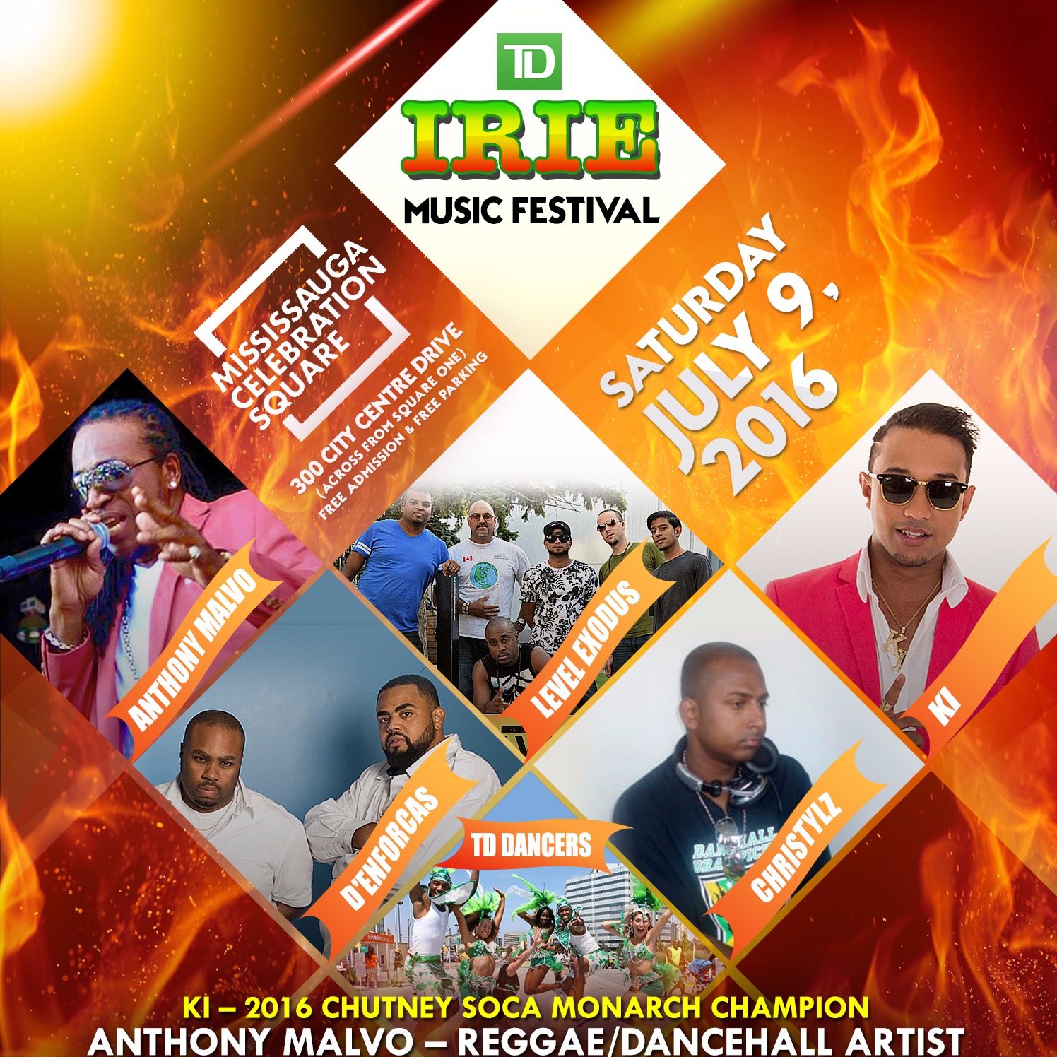 Td Irie Music Festival Mississauga 
