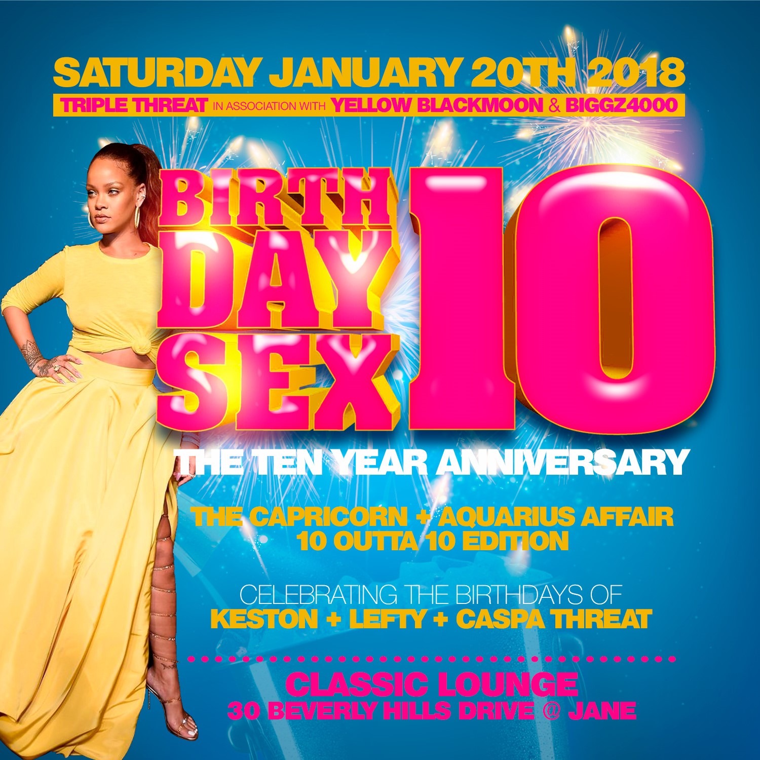 BIRTHDAY SEX - The Ten Year Anniversary