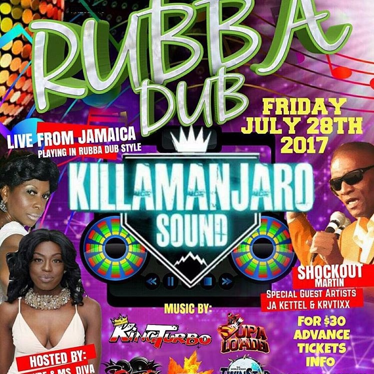 KILLAMONJARO LIVE IN THE6 RUBBA DUB