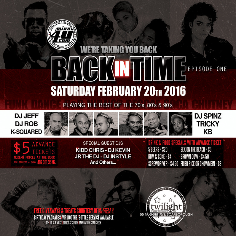 BACK IN TIME - EPISODE ONE