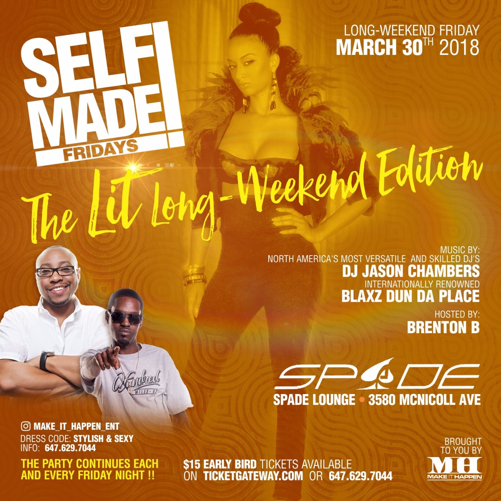 SELFMADE FRIDAYS: THE LIT LONG WEEKEND EDITION FEAT. DJ JASON CHAMBERS