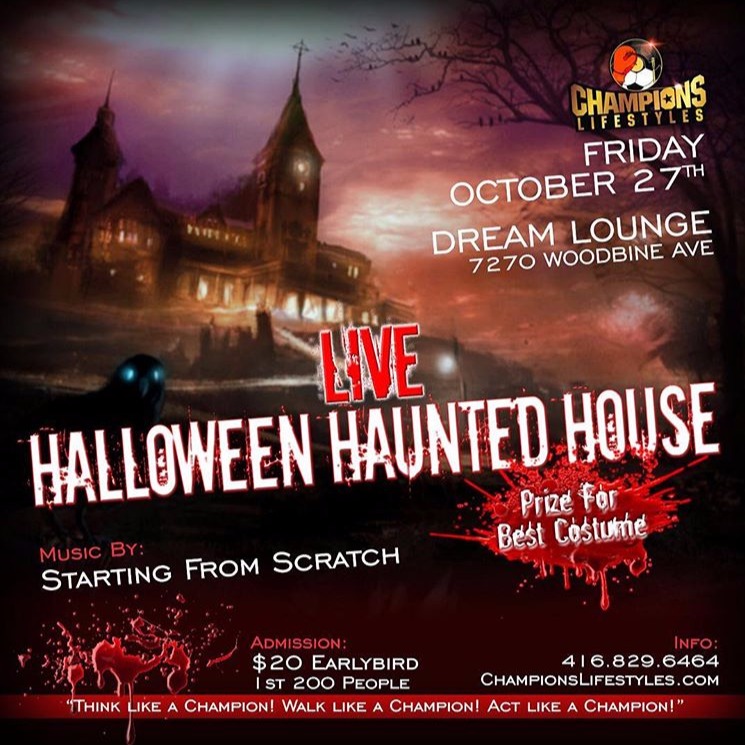 Champions Lifestyles LIVE Halloween Haunted House