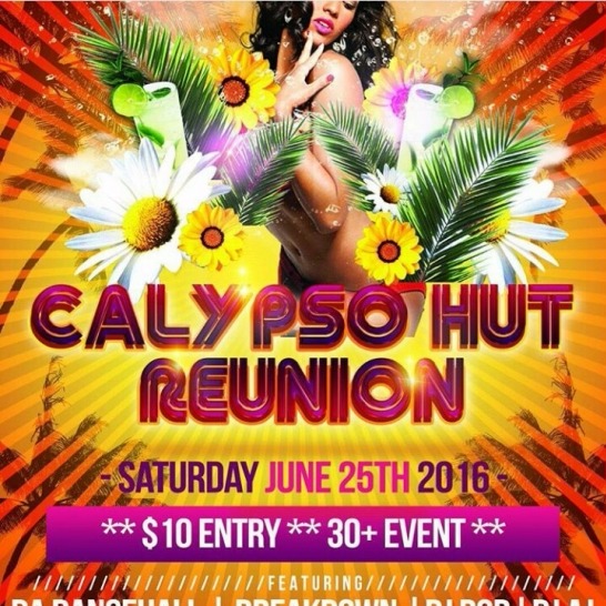 CALYPSO HUT 2 REUNION @ KALYPSO HUT MISSISSAUGA