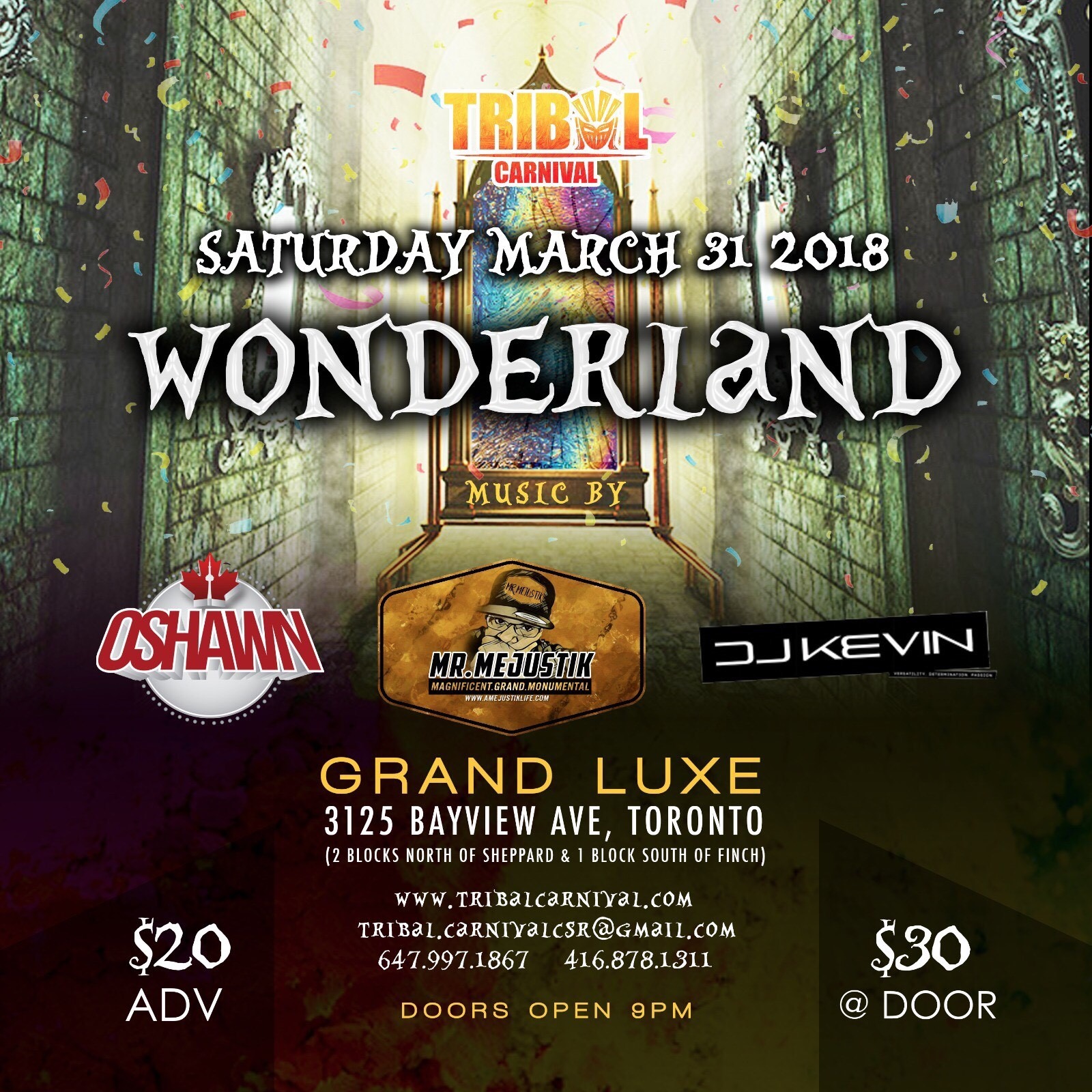 TRIBAL CARNIVAL BAND LAUNCH - WONDERLAND