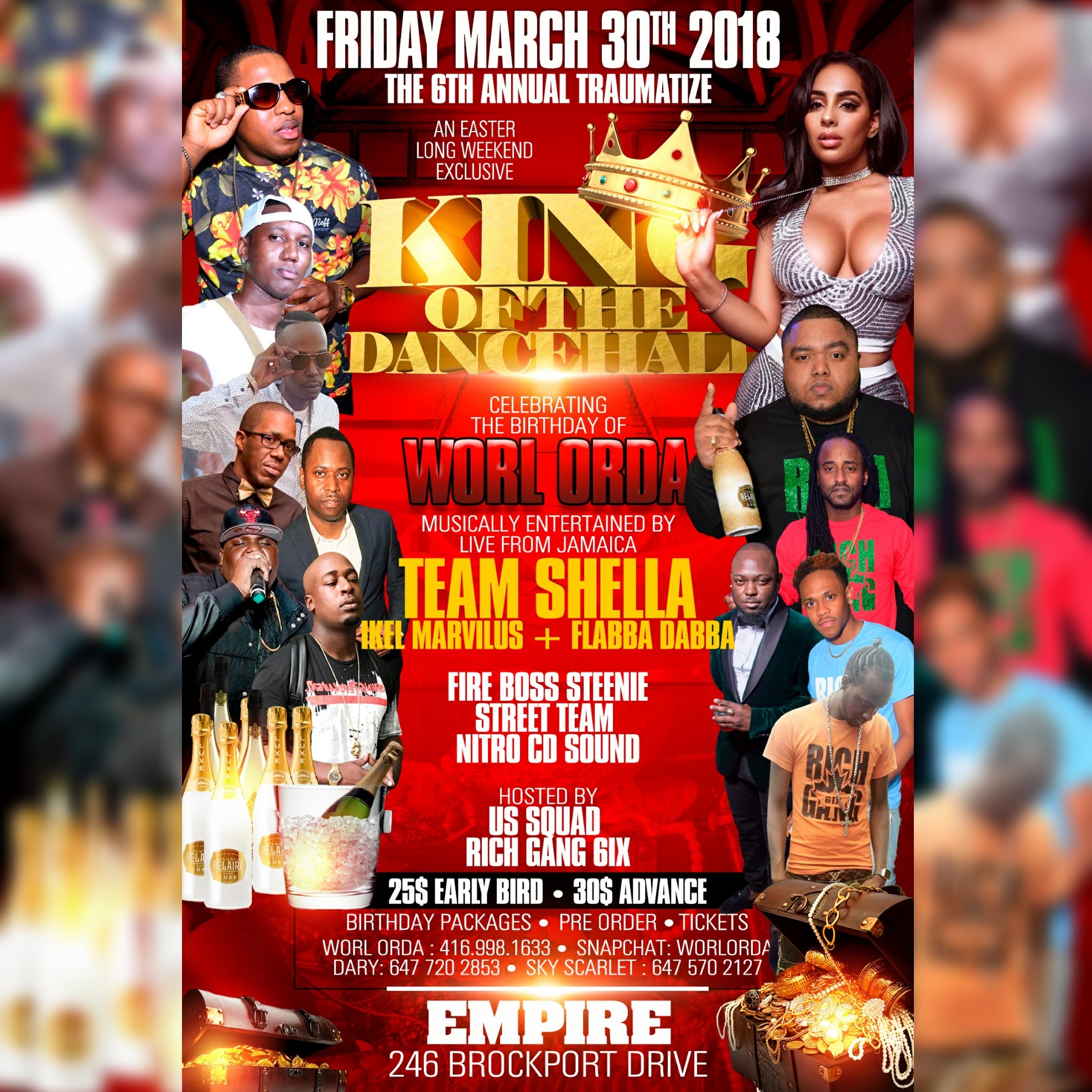 6TH ANNUAL - KING OF THE DANCEHALL