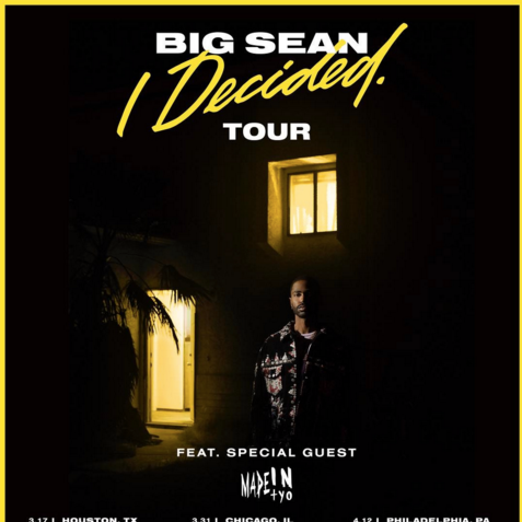 Big Sean I Decided Tour 2017 at Rebel