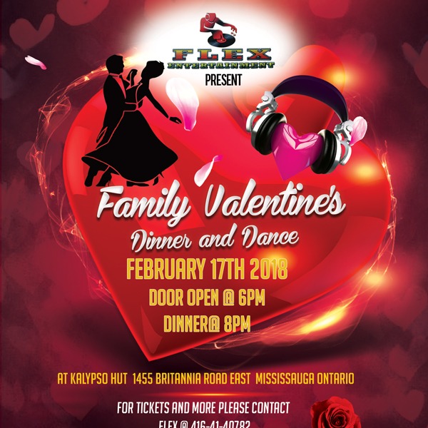 Flex Ent - A  Family Valentine's Dinner and Dance