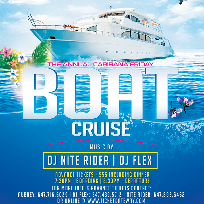 The Annual Caribana Friday Boat Cruise