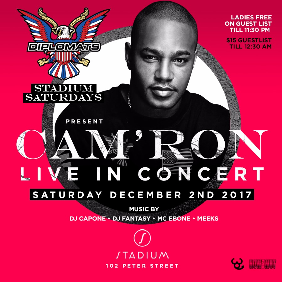 STADIUM SATURDAYS: CAM'RON LIVE IN CONCERT