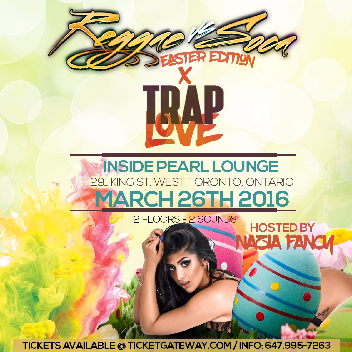 Reggae Vs Soca x Trap Love | Easter Long Weekend | 2 Floors | March 26th