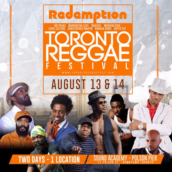 Toronto Reggae Festival 2016