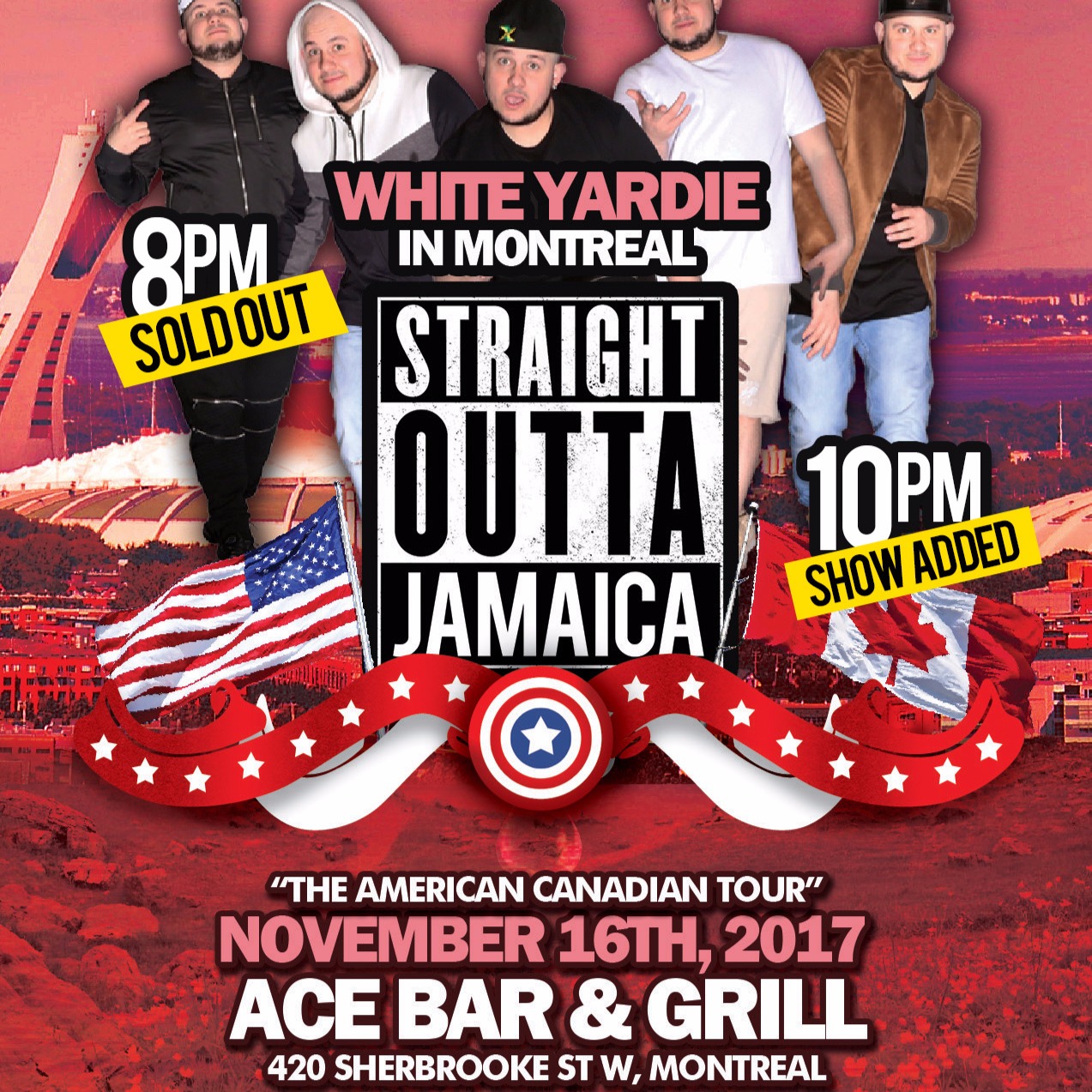 White Yardie & Juice Comedy Present Straight Outta Jamaica Tour - Montreal | 10pm Show 