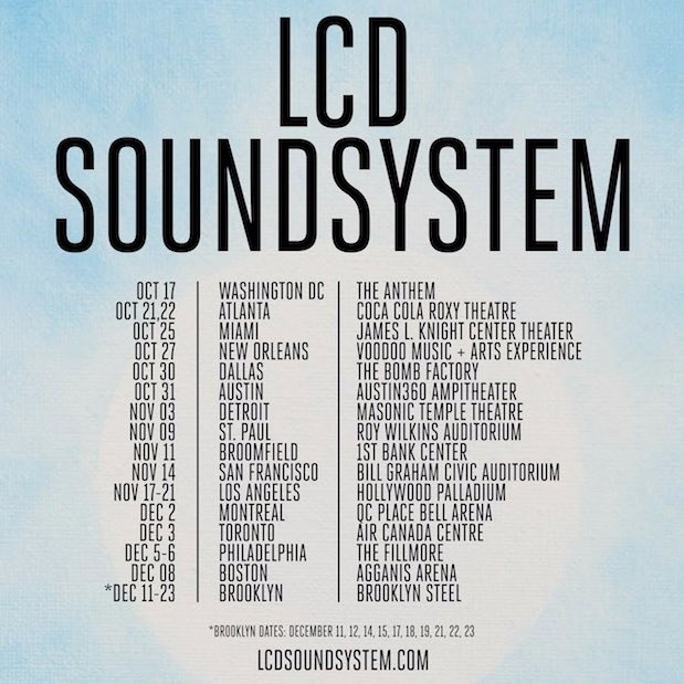 LCD Soundsystem at Air Canada Centre