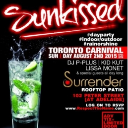 SUNKISSED  Carnival SUN | DAY Rooftop Patio Event 