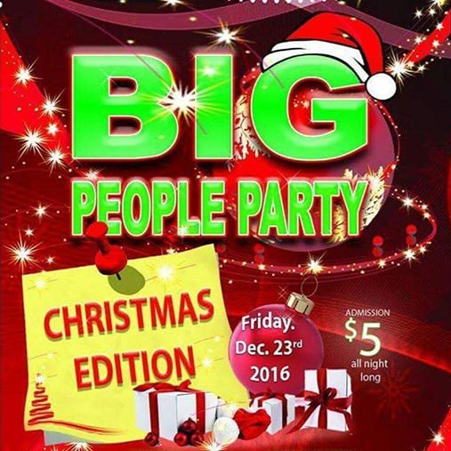 Big People Party The Christmas Edition 
