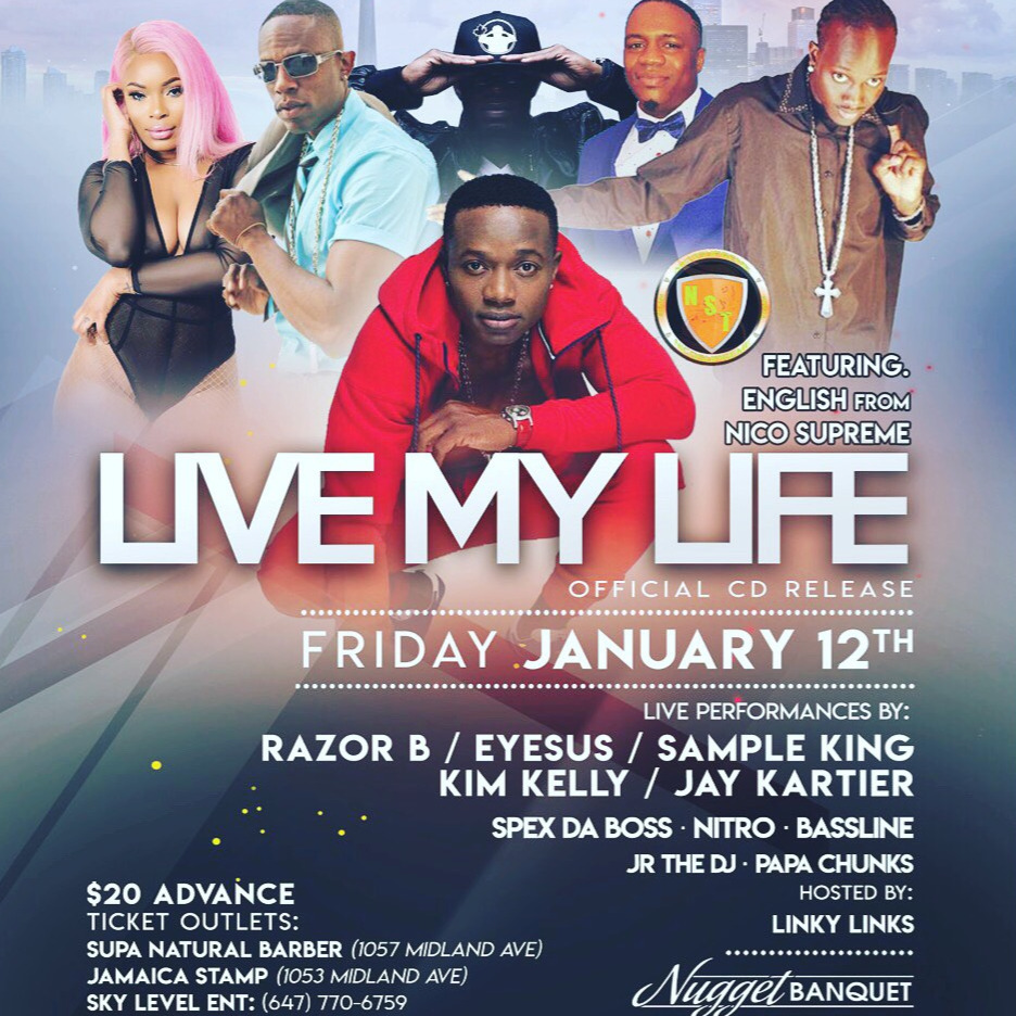 Live My Life - Razor B's CD Release Party