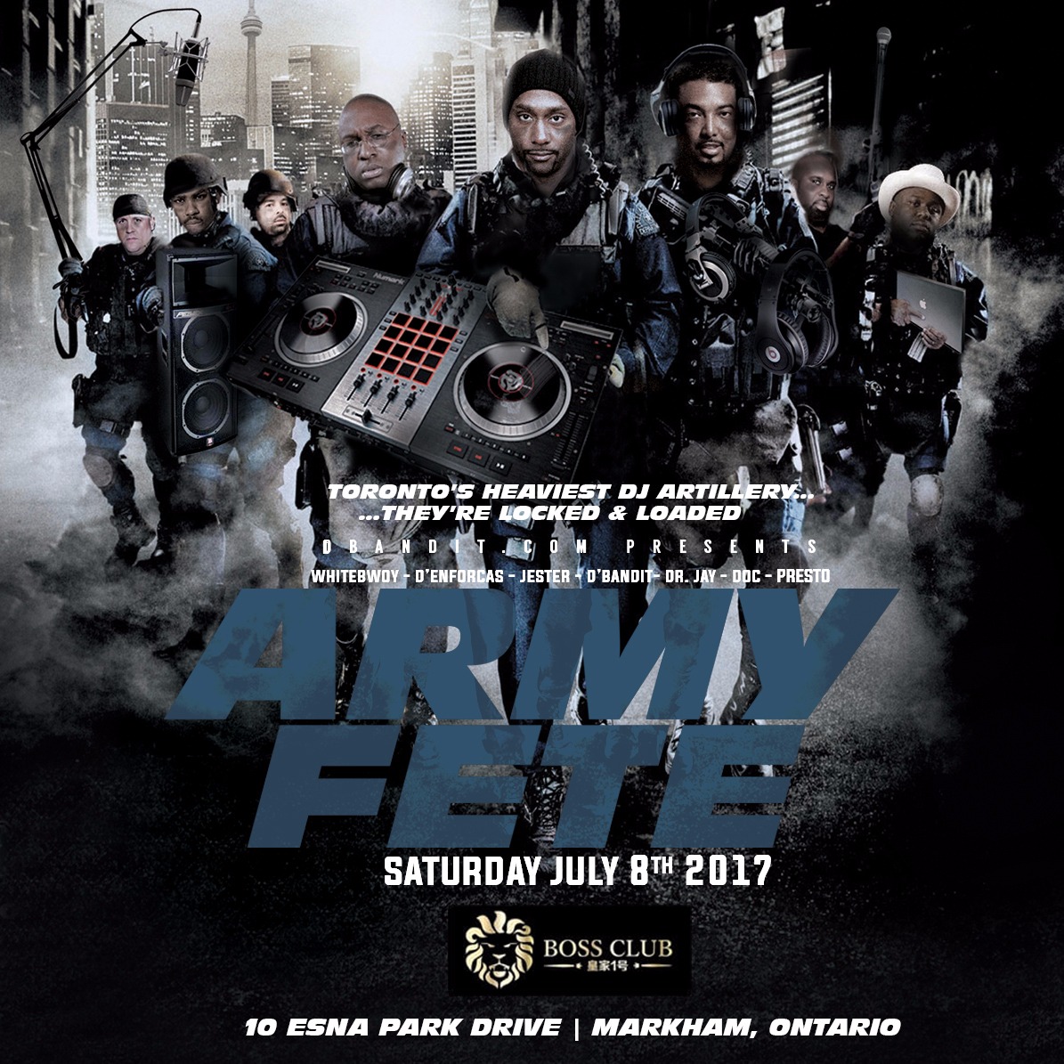 Army Fete 2017 @ Boss Club