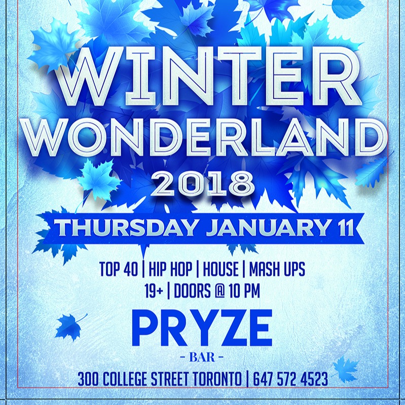 Winter Wonderland @ Pryze | Frost Week 2018 