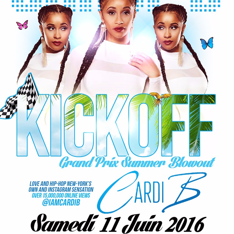 KICKOFF Grand Prix Summer Blowout Ft. CARDI B