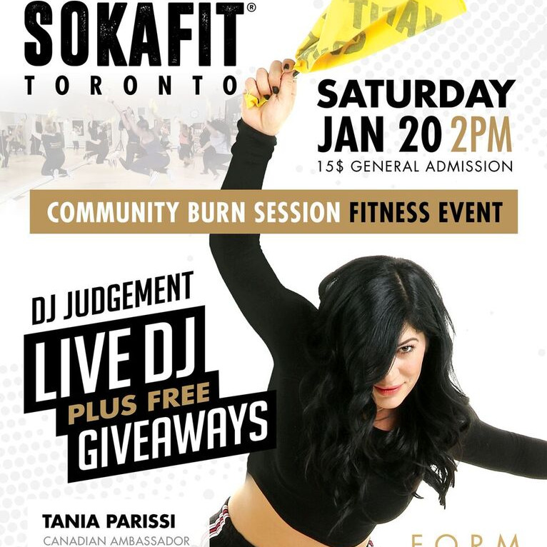 SOKAFIT Toronto Official Launch - Community Burn Session