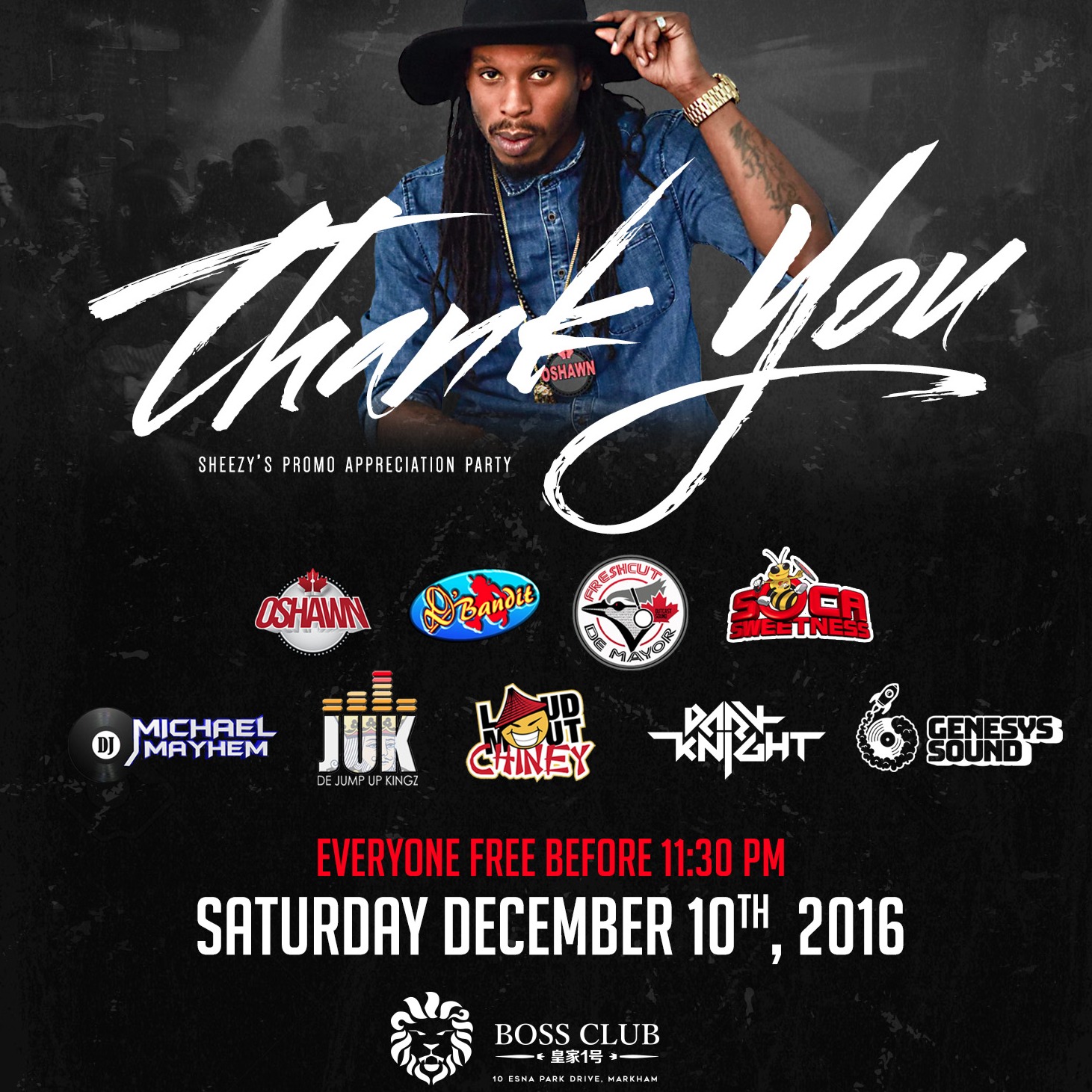 DJ Oshawn #ThankYou Appreciation Party