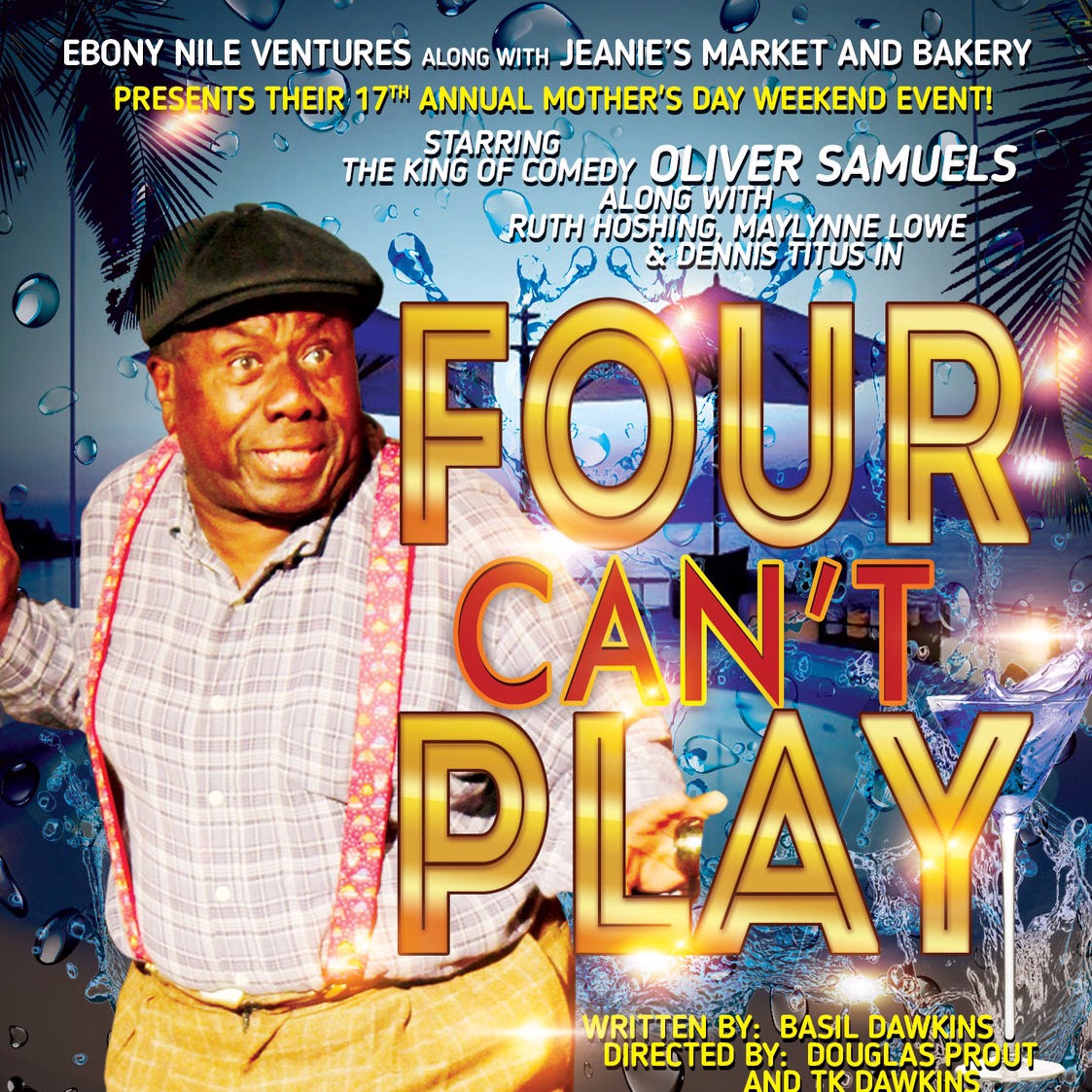 FOUR CAN'T PLAY | MAY 14TH - 8PM - OLIVER SAMUELS