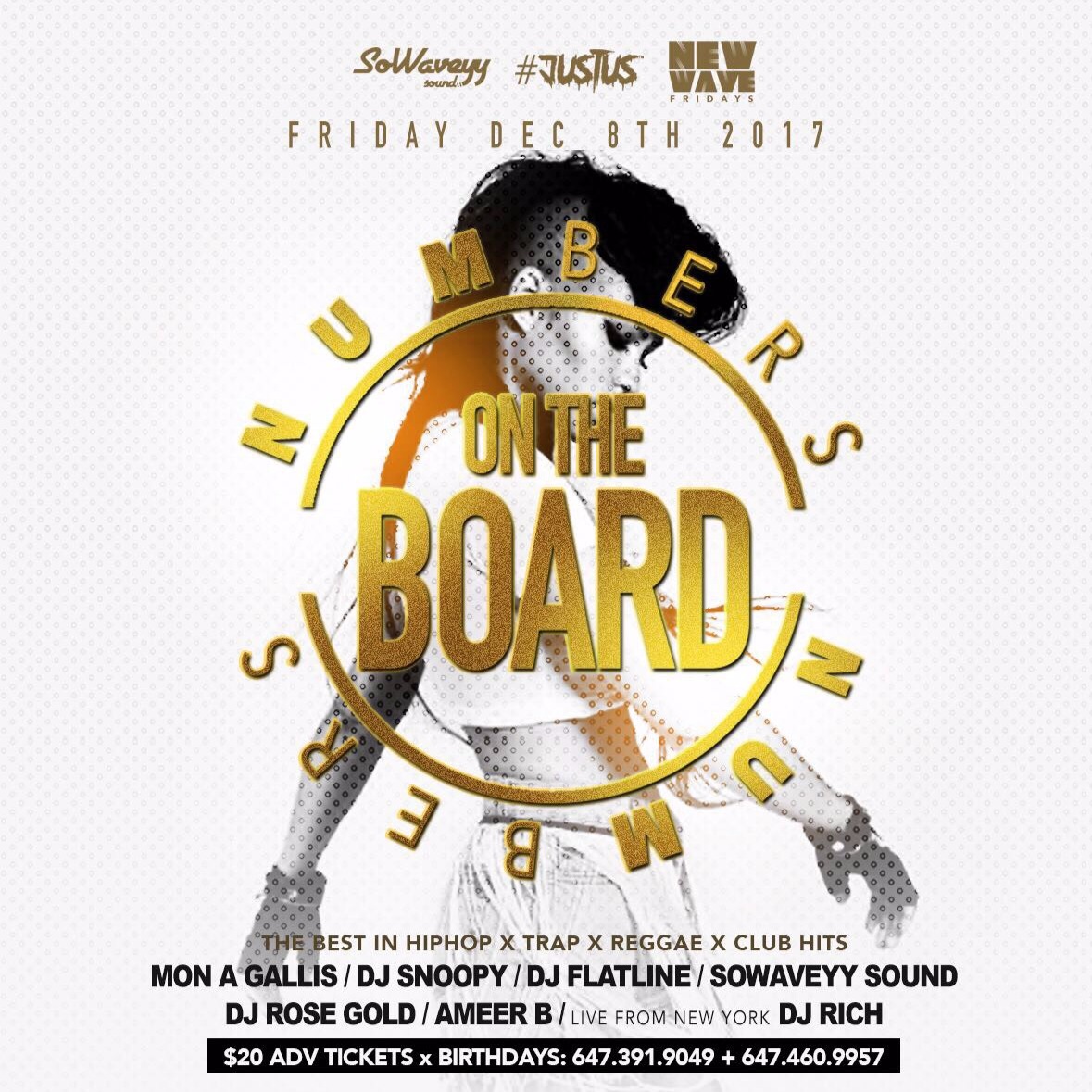 NUMBERS ON THE BOARD