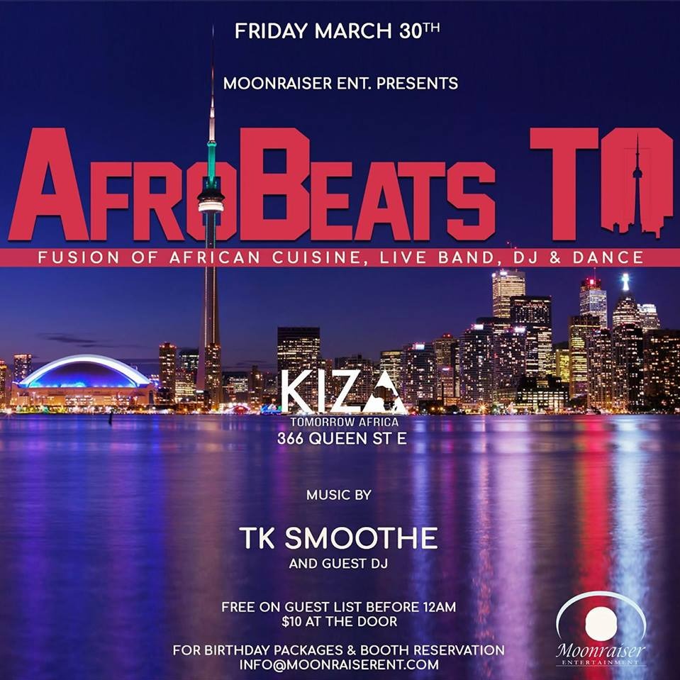 Afrobeatsto - Toronto African Event 