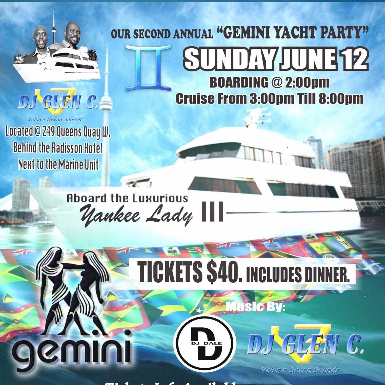 Gemini Yacht Party