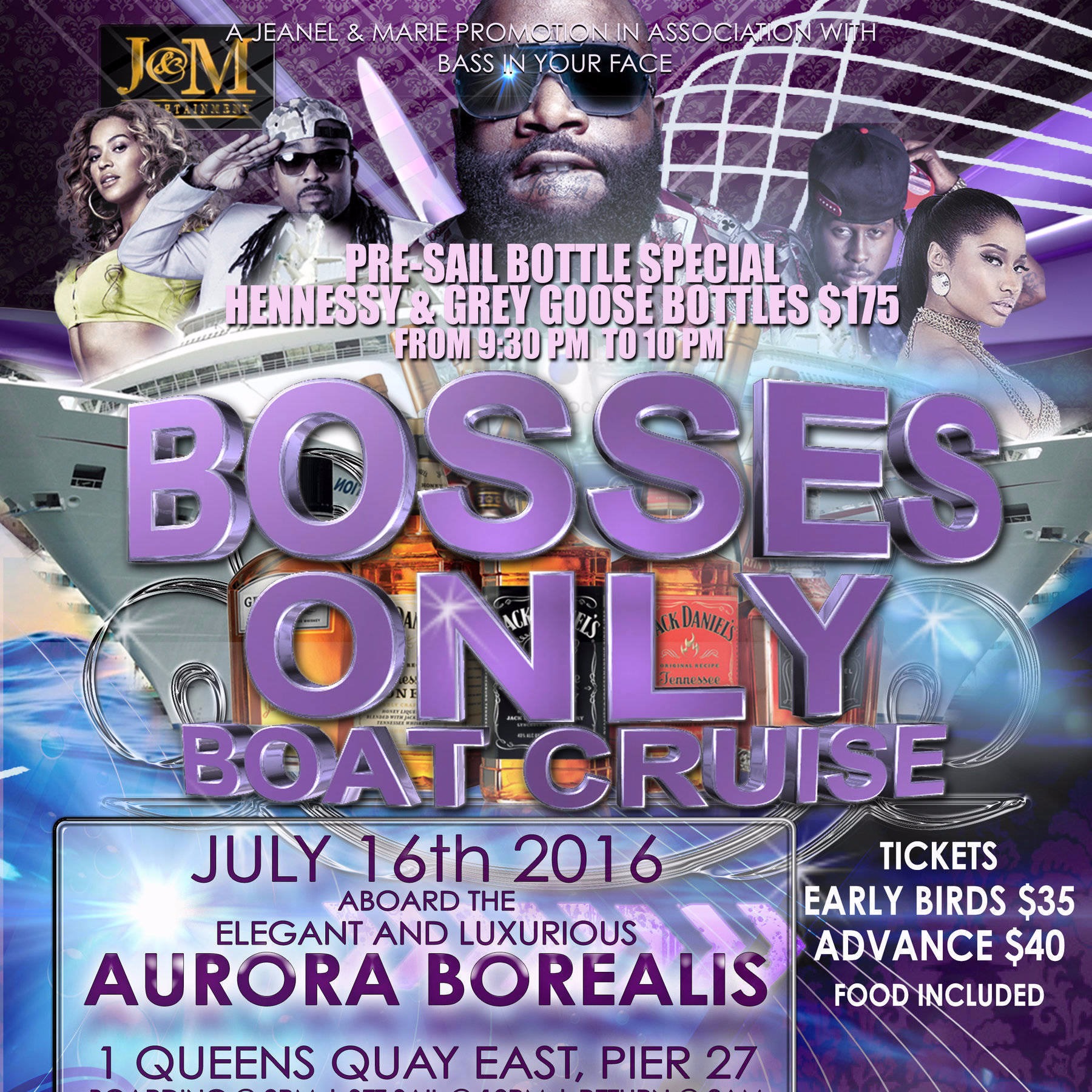 BOSSES ONLY BOAT CRUISE