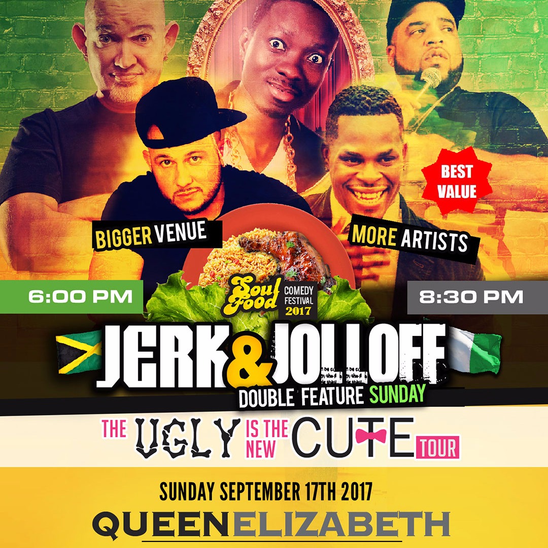 DBL feature Jerk & Jolloff Sunday Feat White Yardie, Micheal Blackson, Dulo & Reedo Brown (Soul Food Comedy Festival 2017)